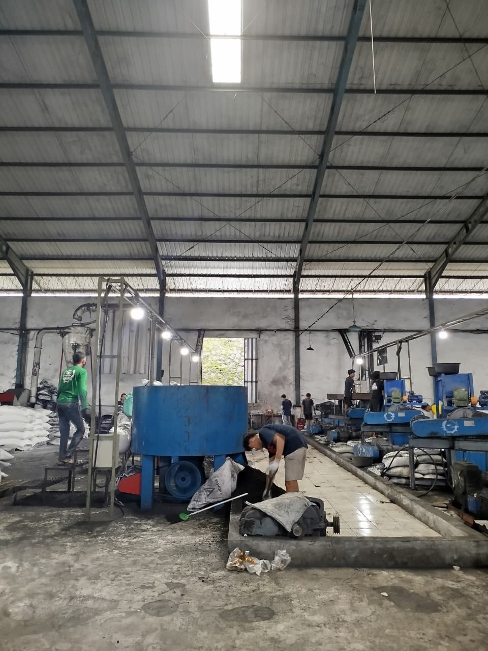 Interior production area